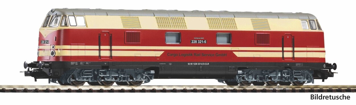 PIKO 52719 Diesellok BR 228 Cargo Logistic Rail Ep. VI Sound AC
