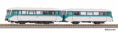 PIKO 52898 D-Triebwg. BR 772 + Steuerwg. Mintgr&uuml;n DR...