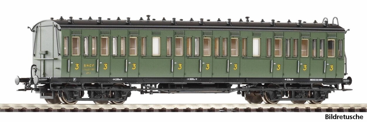 PIKO 53329 Abteilwg. 3.Kl. SNCF Ep. III