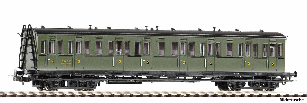 PIKO 53339 Abteilwg. 2. Kl. SNCF III o.Bh