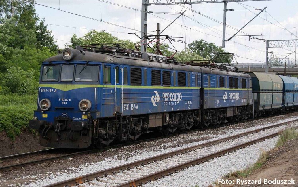 PIKO 96396 E-Lok ET41 PKP Cargo Ep. VI Sound