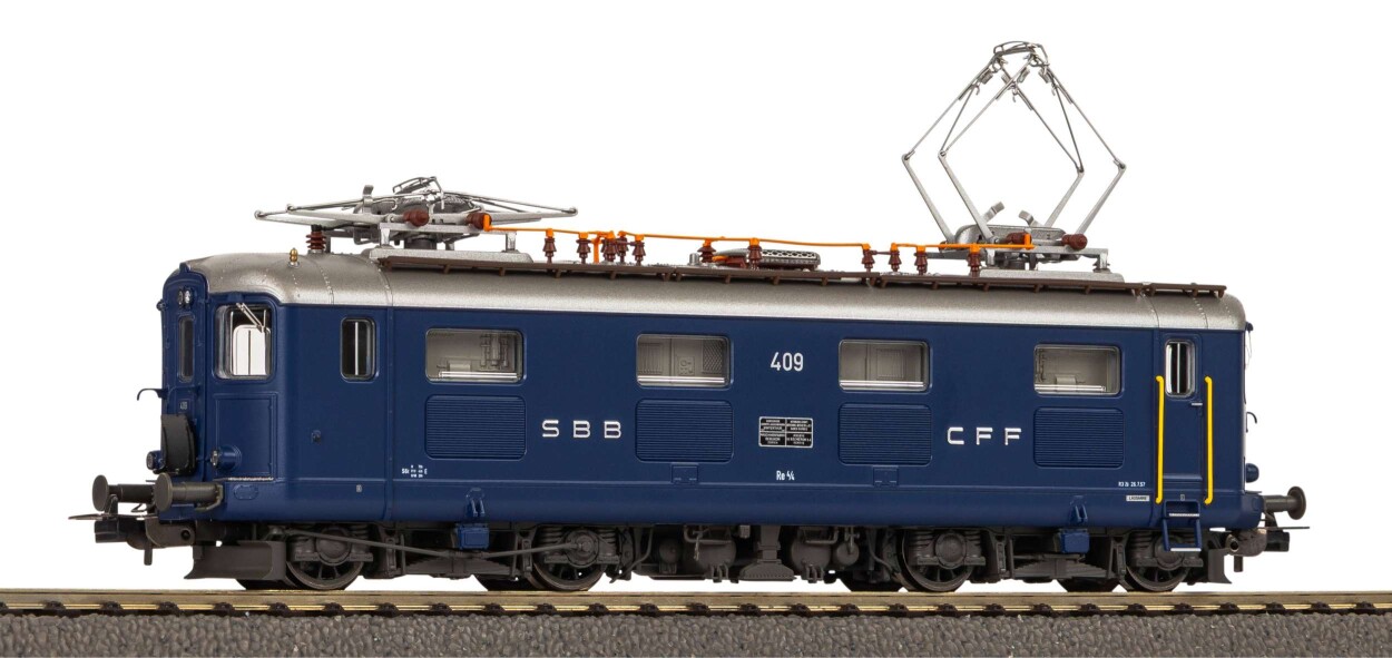 PIKO 96892 E-Lok Re 4/4 I 409 blau SBB Ep. III
