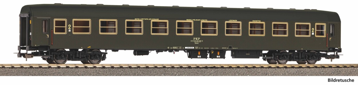 PIKO 97187 Liegewg. 110A 2. Kl. PKP Ep. IV