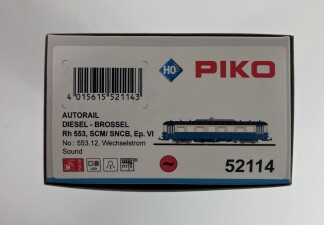 PIKO 52114 D-Triebwg. Rh 553 SCM Ep. VI Sound AC