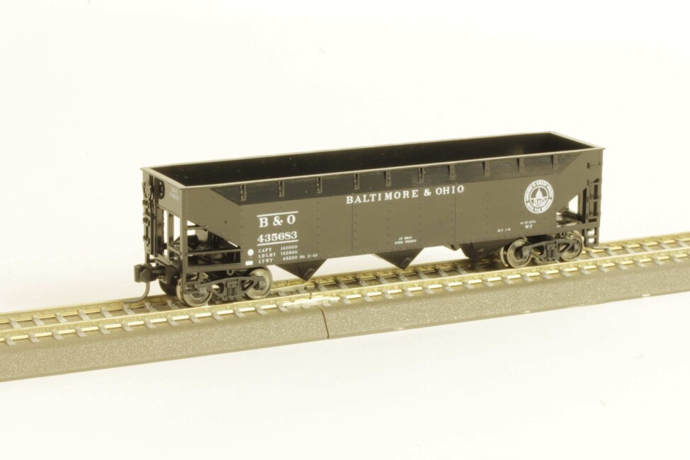 Zeuke-TT 435683 mtb Selbstentladewagen schwarz 3-bay Hopper B&O 435683