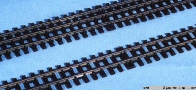 PMT 56302 Dreischienengleis H0/H0e, Profilh&ouml;he 2,1...