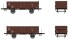 H&Auml;DL 25116 G&uuml;terwagenset IV, 2 offene G&uuml;terwagen Ep. IV DR Exklusivmodell Nr. 11
