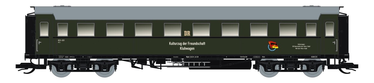 Saxonia 120221 Personenwagen C4Ü Sa 07 "Kulturzug", DR Ep.III
