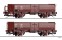 Tillig 01105 2tlg. G&uuml;terwagenset aus offenen G&uuml;terwagen E 037 mit Steinkohle, DB, Ep. IV