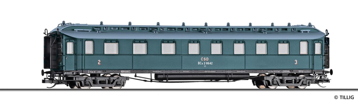 Tillig 12008 Reisezugwagen 2./3. Klasse der CSD, Ep. III