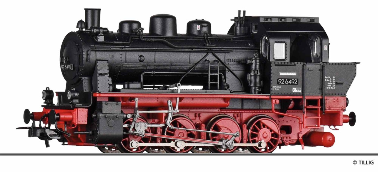 Tillig 72018 Dampflokomotive BR 92.64 der DR, Ep. III