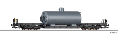 Tillig 95015 Tiefladewagen SSt 66 der DR, beladen mit...