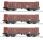 Tillig 502799 Set &quot;Grundstoff-Industrie-Pendel&quot; (Teil 2), DR, Ep. III, bestehend aus drei off. G&uuml;terwagen OOr Clubmodell 2026