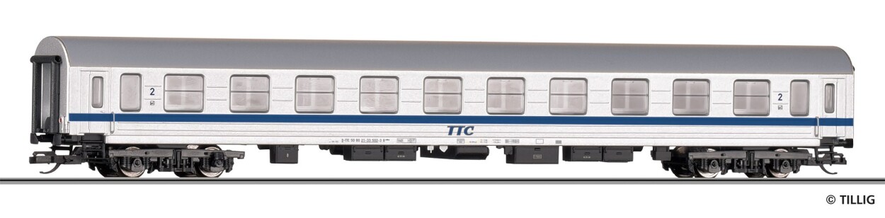 Tillig 502810 Halberstädter Seitengangwagen 2. Klasse "TILLIG-TT-Club", TTC, Ep. VI Clubmodell 2026