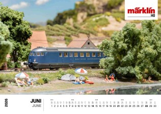 M&auml;rklin 19726 Wandkalender M&auml;rklin/Trix26
