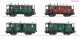 Roco 6200190 4-tlg. Set: Personenzug, kkStB, Ep. I