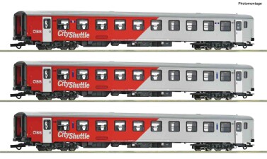 Roco 6200191 3-tlg. Set: Nahverkehrswagen...