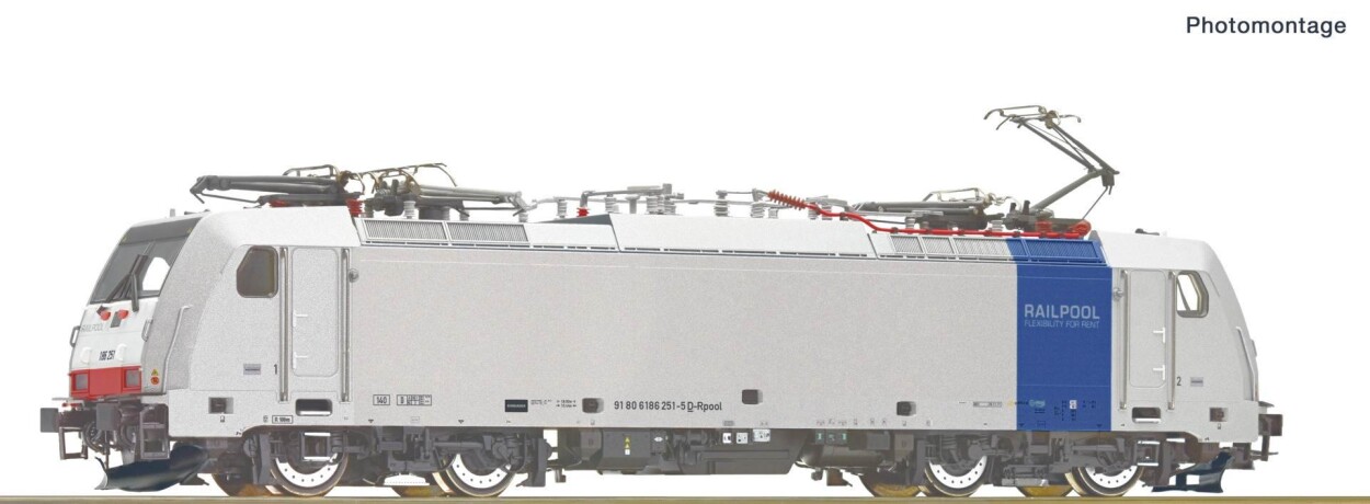 Roco 7500161 Elektrolokomotive 186 251-5, Railpool, Ep. VI, analog