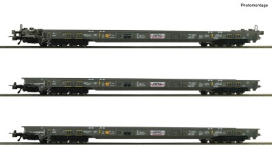 Roco 6600092 3-tlg. Set: Rollende Autobahn, HUPAC, Ep. V