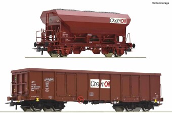 Roco 6600221 2-tlg. Set: G&uuml;terwagen, Ep. VI