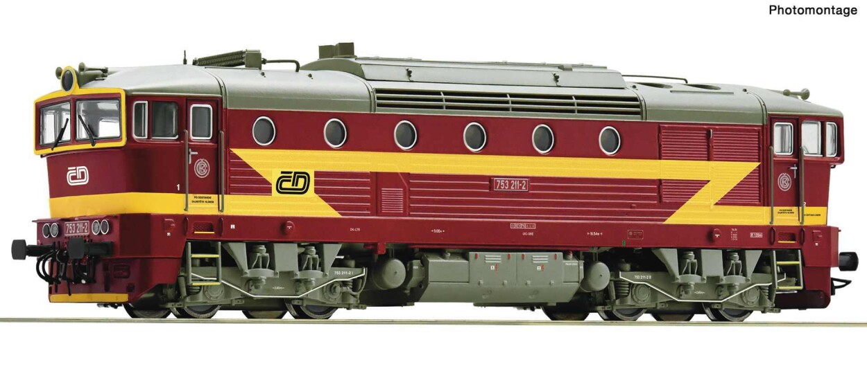 Roco 7300088 Diesellokomotive 753 211-2, CD, Ep. V, analog