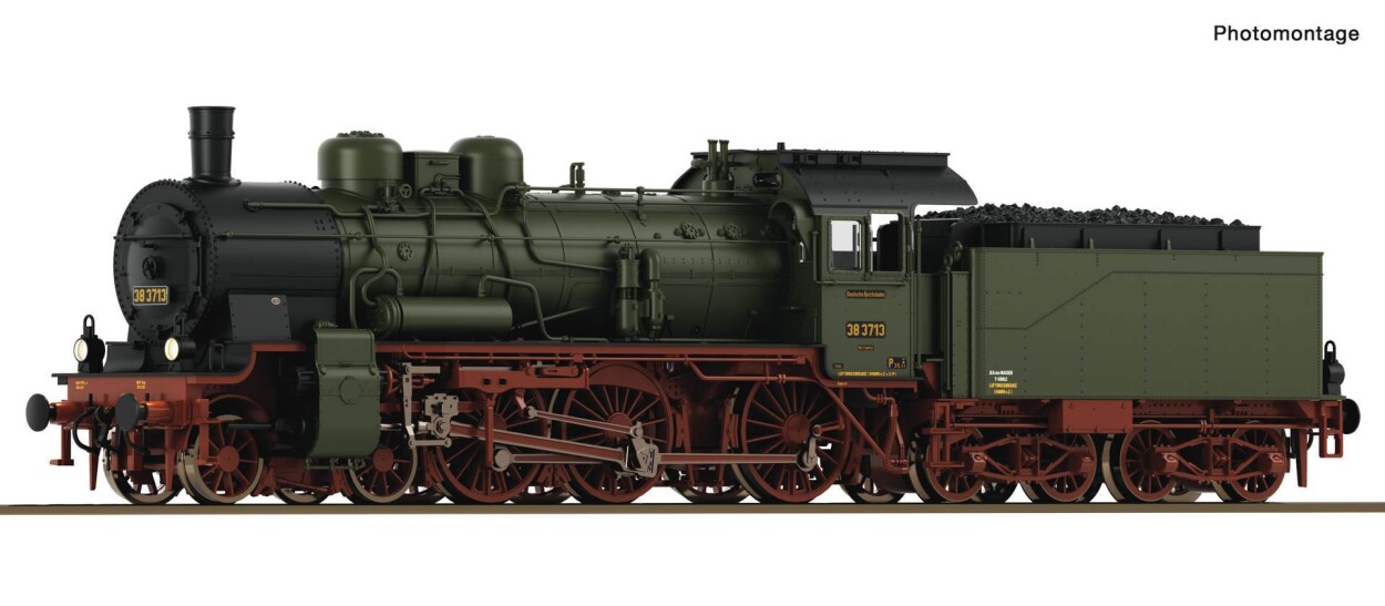 Roco 71395 Dampflokomotive 38 3713, DRG, Ep. II, analog