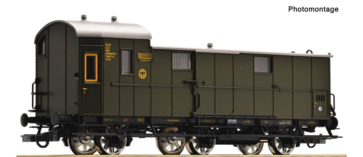 Roco 6200256 Gepäckwagen, DRG, Ep. II