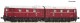 Roco 7300102 Dieselelektrische Doppellokomotive V 188 002, DB, Ep. III, analog