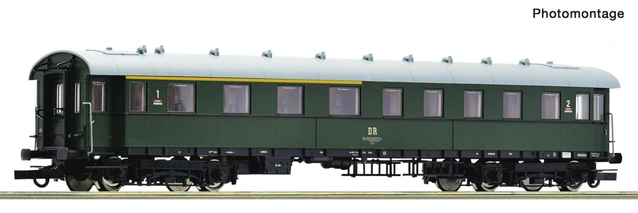 Roco 6200205 Einheits-Schnellzugwagen 1./2. Klasse, DR, Ep. IV