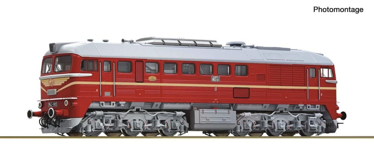 Roco 7300086 Diesellokomotive M62-901, GYSEV, Ep. IV, analog
