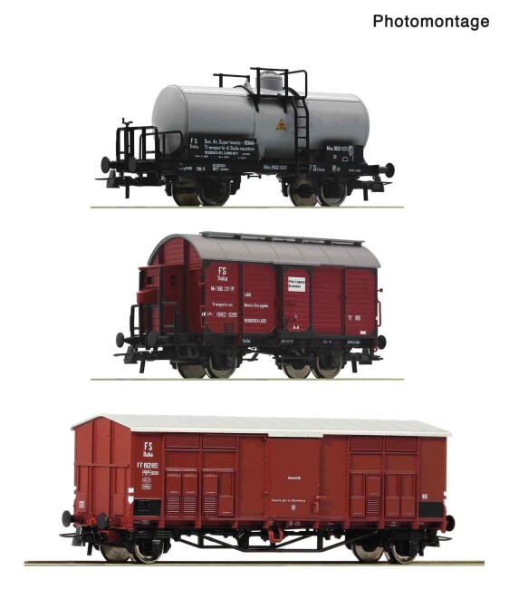 Roco 6600229 3-tlg. Set: Nebenbahngüterzug, FS, Ep. III