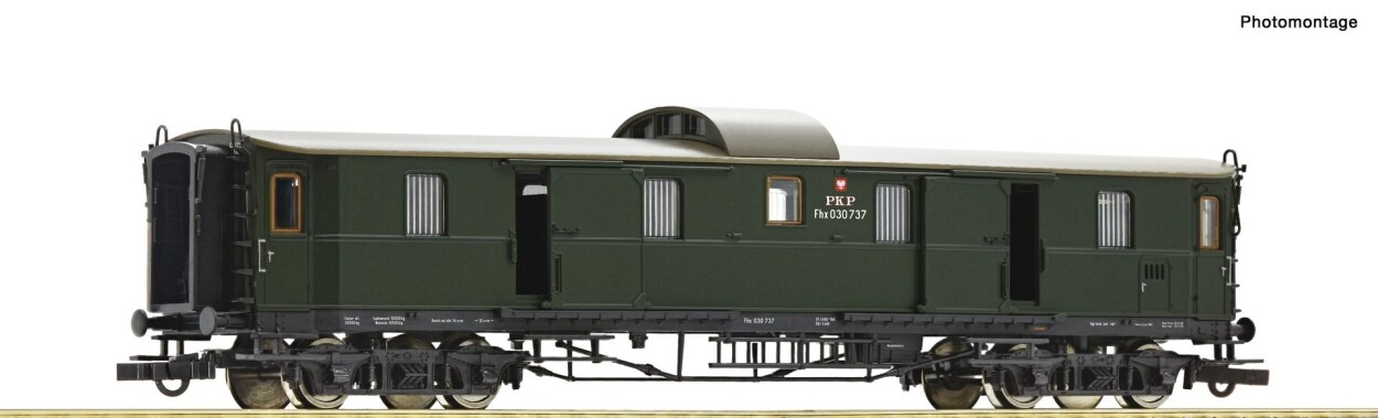 Roco 6200194 Schnellzug-Gepäckwagen, PKP, Ep. III