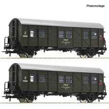 Roco 6200195 2-tlg. Set: Behelfspersonenwagen, PKP, Ep. IV