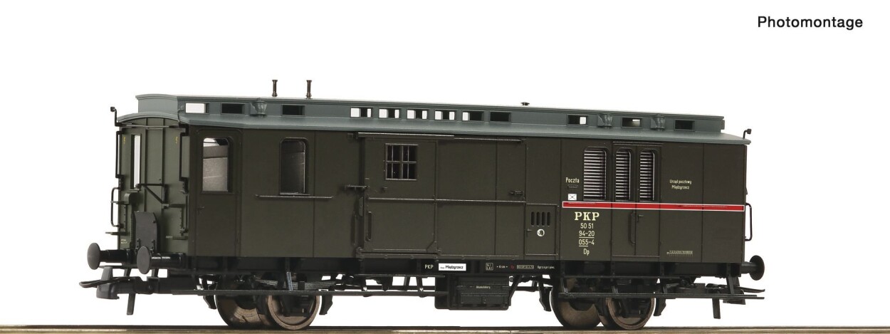 Roco 6200196 Post-/Gepäckwagen, PKP, Ep. IV