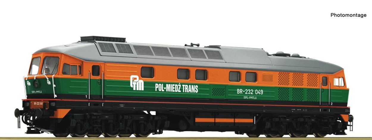 Roco 7300081 Diesellokomotive BR-232 049, PMT, Ep. V, analog