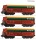Roco 6600218 3-tlg. Set: Selbstentladewagen, PMT, Ep. VI
