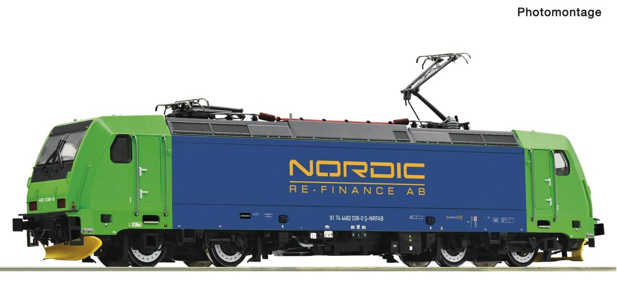 Roco 7500167 Elektrolokomotive 482 038-7, NRFAB, Ep. VI, analog