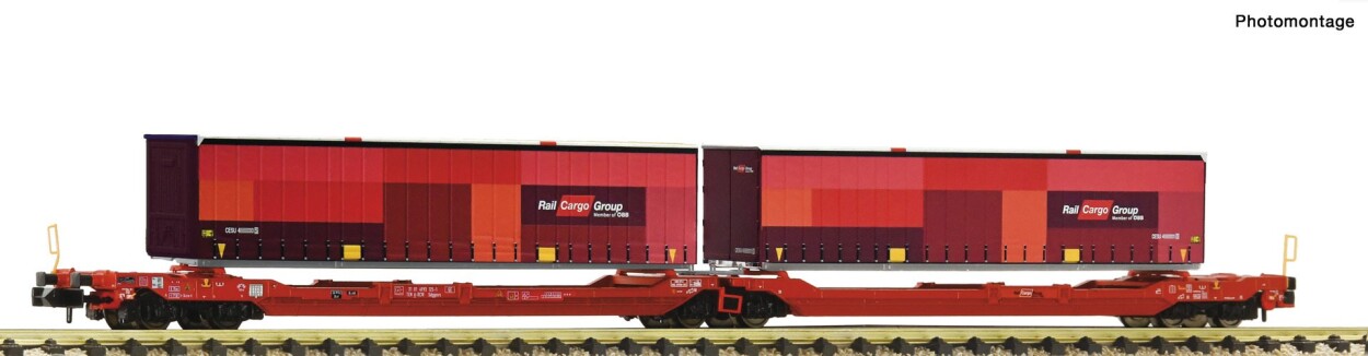 Fleischmann 6660133 Doppeltaschen-Gelenkwagen T3000e, ÖBB, Ep. VI