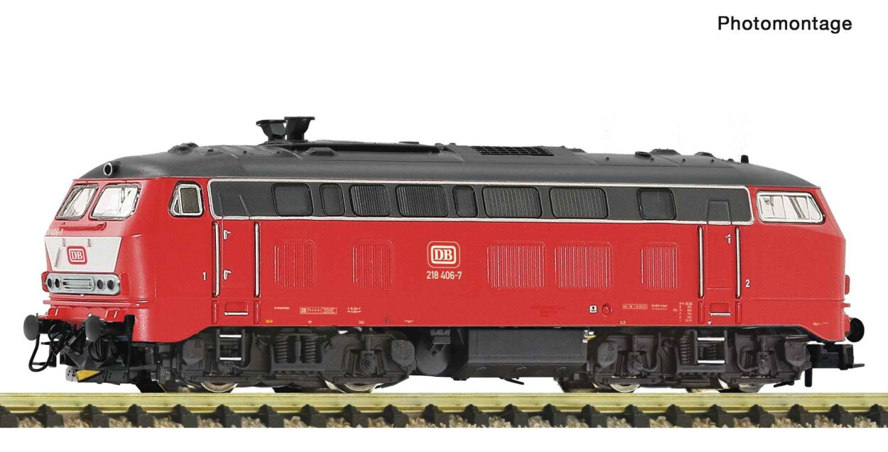 Fleischmann 7370034 Diesellokomotive 218 406-7, DB AG, Ep. VI, digital mit Sound