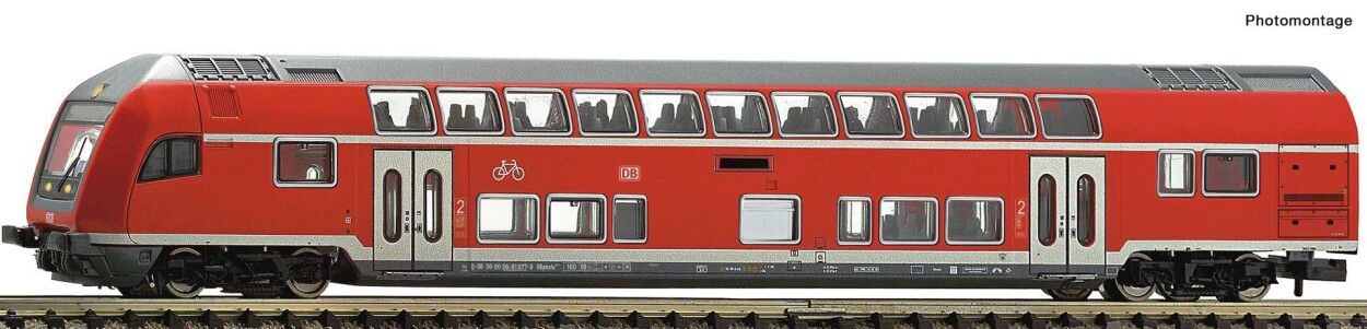 Fleischmann 6270082 Doppelstock-Steuerwagen 2. Klasse, DB AG, Ep. VI
