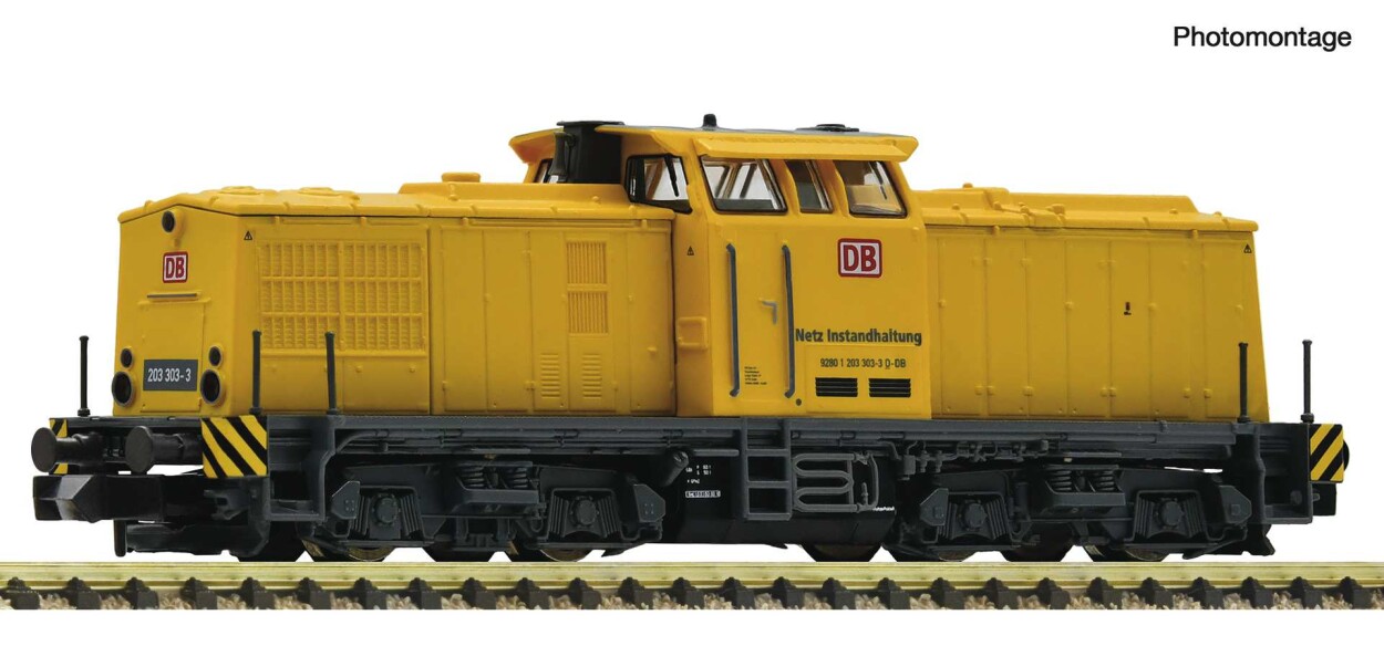 Fleischmann 7370032 Diesellokomotive 203 303-3, DB Netz, Ep. VI, digital mit Sound
