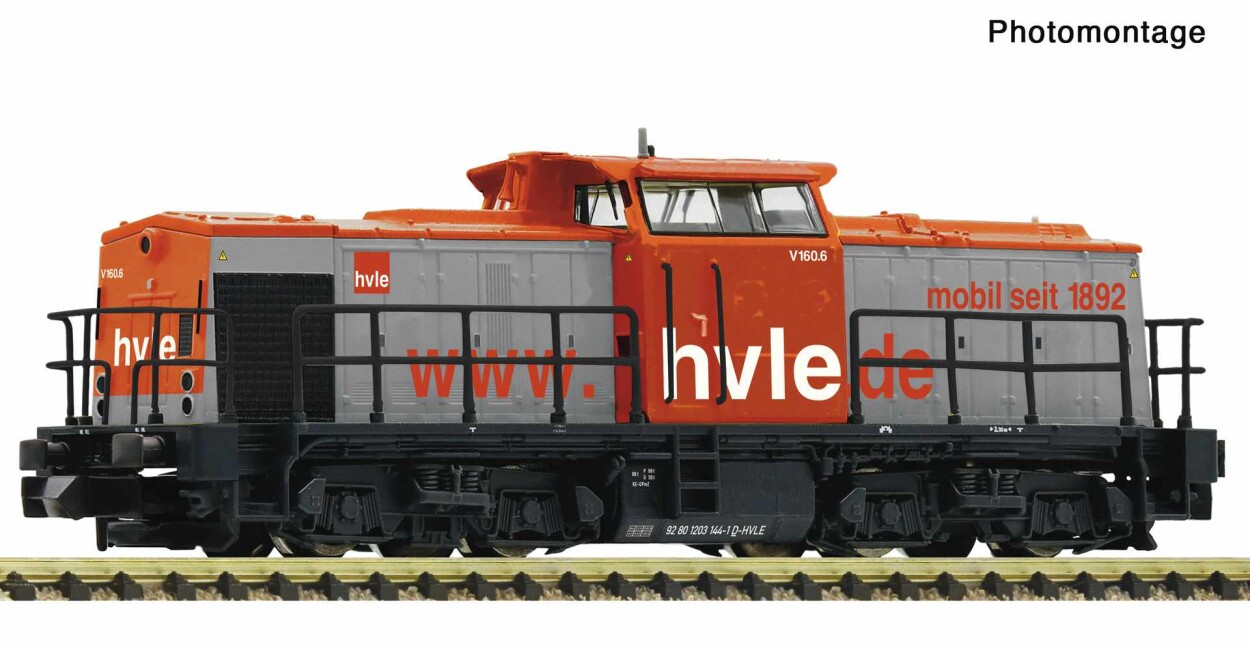 Fleischmann 7360033 Diesellokomotive V 160.6, HVLE, Ep. VI, analog