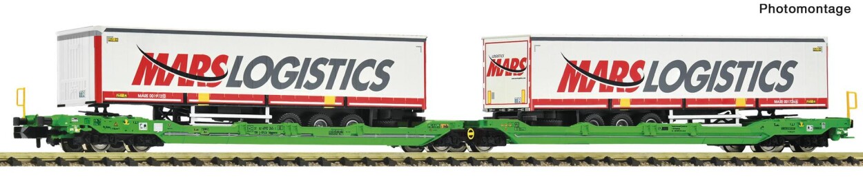 Fleischmann 6660102 Doppeltaschen-Gelenkwagen T3000e, CFL Cargo, Ep. VI