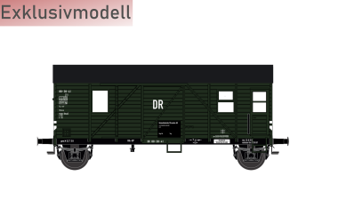 H&Auml;DL 25125 G&uuml;terzugbegleitwagen Pwgs44 DR Ep....
