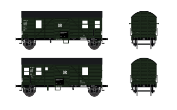 H&Auml;DL 25125 G&uuml;terzugbegleitwagen Pwgs44 DR Ep....