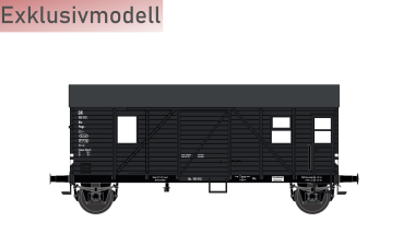 H&Auml;DL 25126 G&uuml;terzugbegleitwagen Pwgs44 DRG Ep....