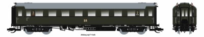 Saxonia 87227 Personenwagen C4&Uuml; Sa 07, Schlusswagen...