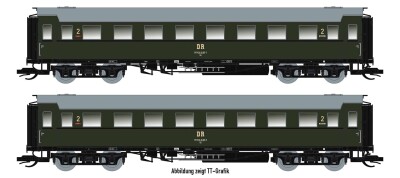 Saxonia 87197 2er Set Personenwagen C4&Uuml; Sa 07 m....