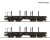 Roco 6680034 2-tlg. Set: Schwerlast-Flachwagen, DRG, Ep. II