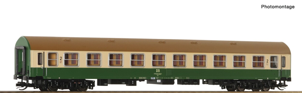 Roco 6280032 Reisezugwagen 2. Klasse, DR, Ep. IV
